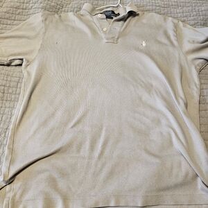 Men"s Med Gray Polo Shirt